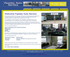 Fazeley Autos